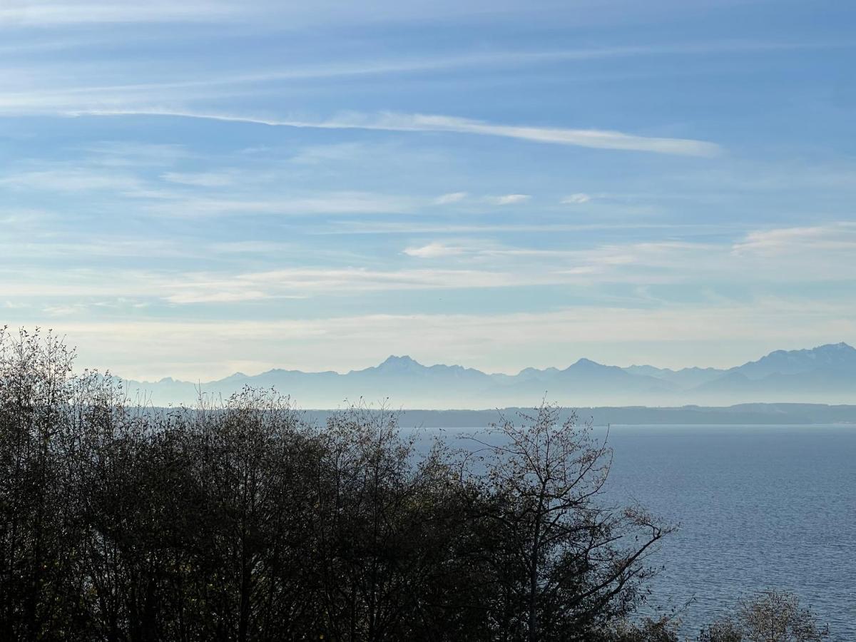 1-Bedroom Seaview Guesthouse On Seattle Luxury Estate With Views Of Olympic Mountains 외부 사진
