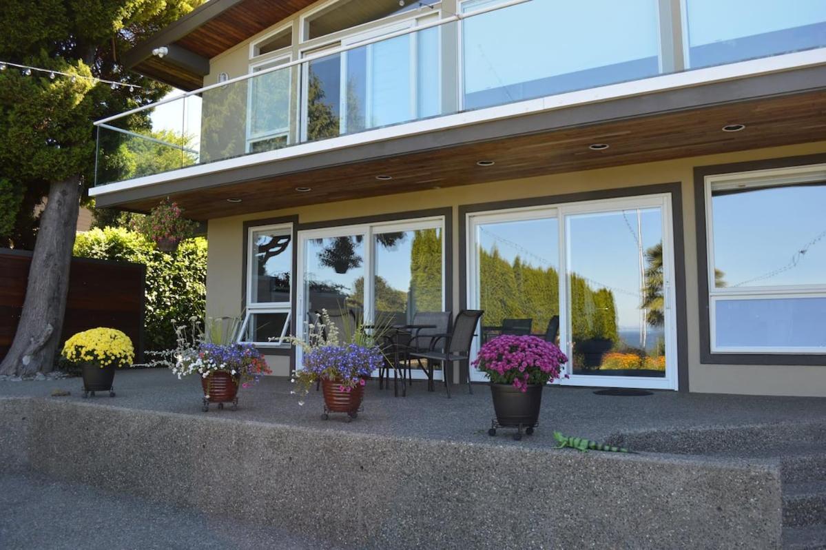 1-Bedroom Seaview Guesthouse On Seattle Luxury Estate With Views Of Olympic Mountains 외부 사진